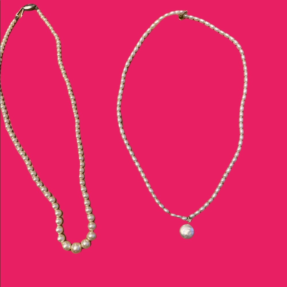 Two sets of pearls- price is for each set